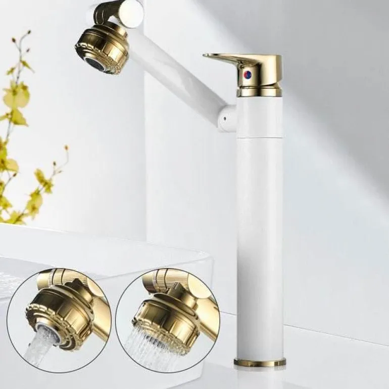 Luxuriöser drehbarer Wasserhahn – elegante Küchen- und Badezimmerarmatur