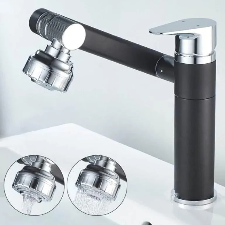 Luxuriöser drehbarer Wasserhahn – elegante Küchen- und Badezimmerarmatur