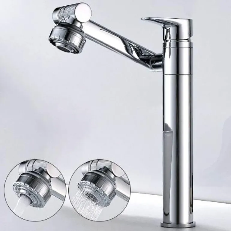 Luxuriöser drehbarer Wasserhahn – elegante Küchen- und Badezimmerarmatur