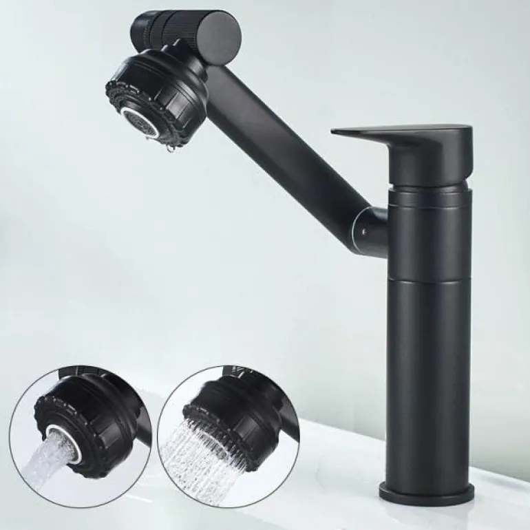 Luxuriöser drehbarer Wasserhahn – elegante Küchen- und Badezimmerarmatur
