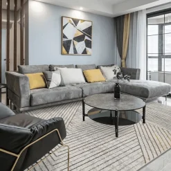 Luxuriöser Flächenteppich – Hochwertiger weicher Teppich