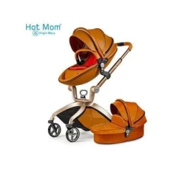 Luxuriöser 3-in-1-Kinderwagen - Europäischer Hochlandschafts-Modekinderwagen