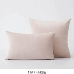 Luxuriöser Kissenbezug aus Samt – weicher Euro-Kissenbezug in mehreren Farben und Größen