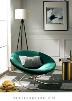 Luxuriöser nordischer Wohnzimmerstuhl – Modernes Design