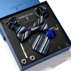 Luxuriöses Herrenkrawatten-Geschenkset – Elegante Accessoires für Ihn