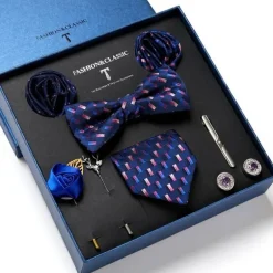 Luxuriöses Herrenkrawatten-Geschenkset – Elegante Accessoires für Ihn