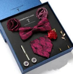 Luxuriöses Herrenkrawatten-Geschenkset – Elegante Accessoires für Ihn