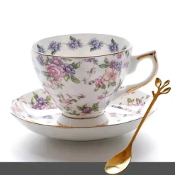 Luxuriöses Kaffeetassen-Set aus Keramik – ideal für Tee und als Geschenk