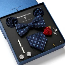 Luxuriöses Krawatten-Geschenkset für Herren – Belmont Collection