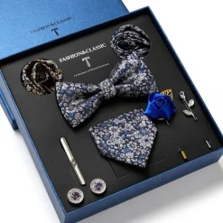 Luxuriöses Krawatten-Geschenkset für Herren – Belmont Collection