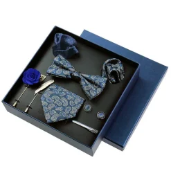 Luxuriöses Krawatten-Geschenkset für Herren – Belmont Collection