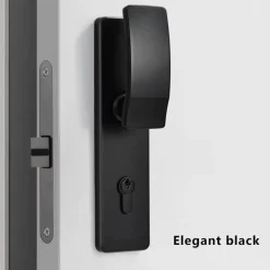 Luxuriöses, modernes Türgriffschloss mit offenem Griff