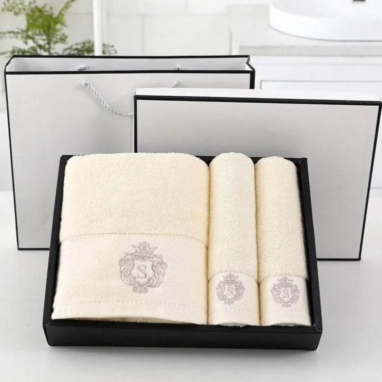 Luxury Bath Towel Set - Soft Absorbent Towels