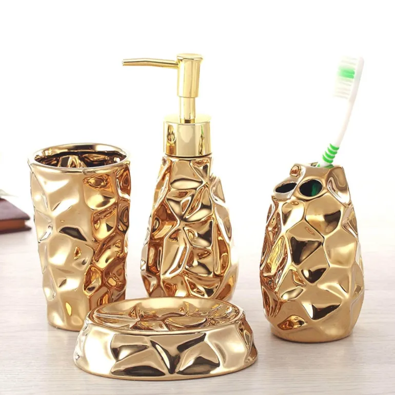 Luxury Home Decor Set - Opulent Oasis Collection