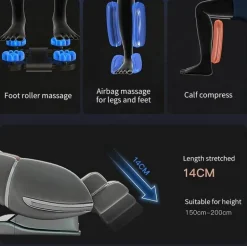 Luxus Massagesessel - Royal Comfort Wellness Seat