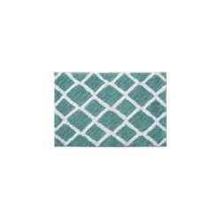 Madivelle Reversible High Pile Bath Rug – Modern Tufted Microfiber