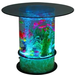 Magic Water Bubble LED Table - Elegant Home Decor Accent