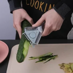 Magischer Gemüseschäler mit mehreren Klingen, dreieckig