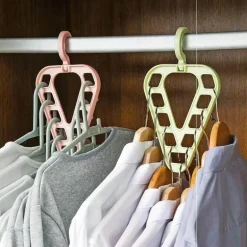 Magisches Kleiderbügel-Set – 3-teiliger Schrank-Organizer mit 9 Löchern