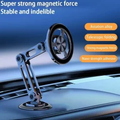 Magnetische Autotelefonhalterung - Armaturenbretthalterung aus Metall