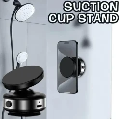 Magnetische Autotelefonhalterung - Starke Vakuum-Saughalterung