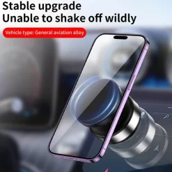 Magnetische Autotelefonhalterung - Starke Vakuum-Saughalterung