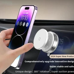 Magnetische Autotelefonhalterung - Rotierendes Vakuumdesign