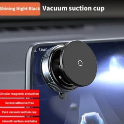Magnetische Autotelefonhalterung - Rotierendes Vakuumdesign