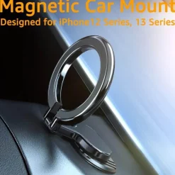 Magnetische Autotelefonhalterung - Sichere Laufwerkshalterung aus Metall