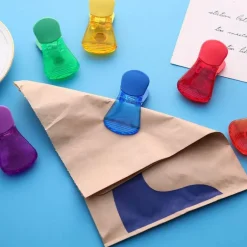 Magnetische Lebensmittelverschlussklammern - Notizhalter für den Kühlschrank