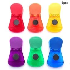 Magnetische Lebensmittelverschlussklammern - Notizhalter für den Kühlschrank