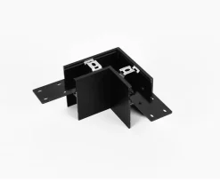 Magnetische Schienenbeleuchtung - Wandmontiertes schwarzes System
