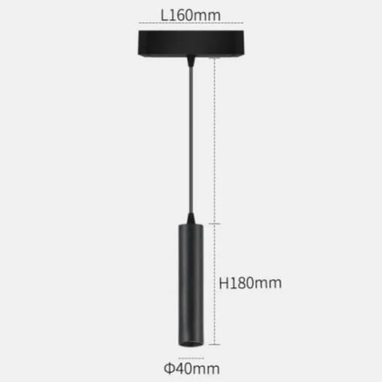 Magnetische Schienenbeleuchtung - Wandmontiertes schwarzes System