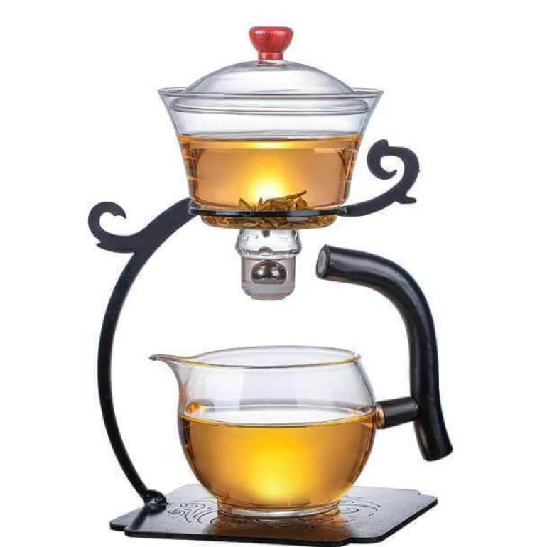 Magnetische Teekanne im Vintage-Stil – Elegantes Retro-Küchendekor