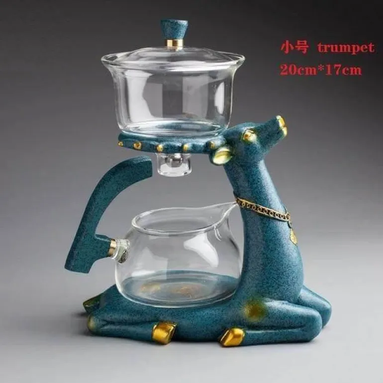 Magnetische Teekanne im Vintage-Stil – Elegantes Retro-Küchendekor