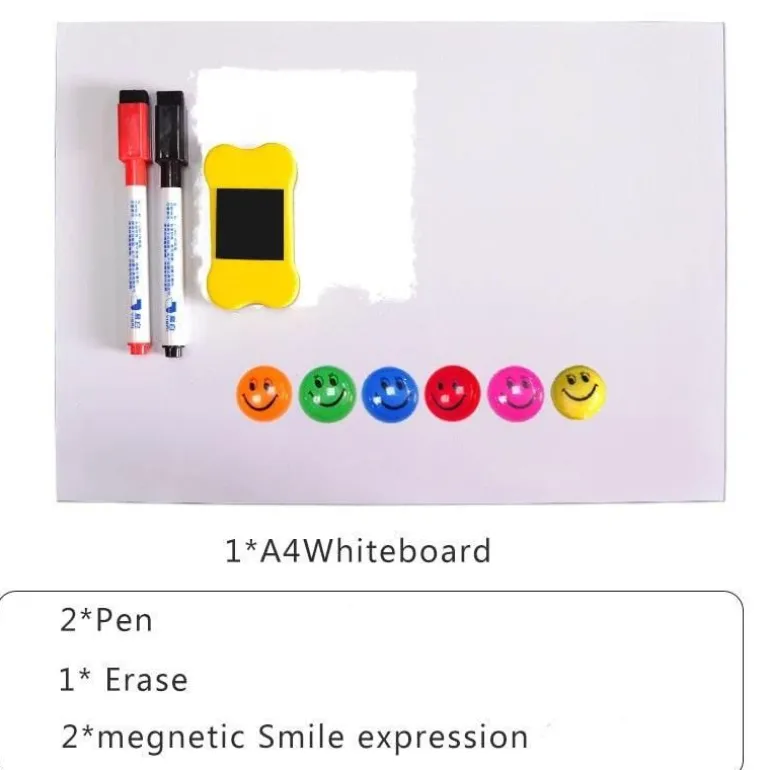 Magnetische, trocken abwischbare Kühlschranktafel – Memo-Whiteboard