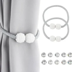 Magnetische Vorhanghaken – verstellbare, einfach zu installierende Halter