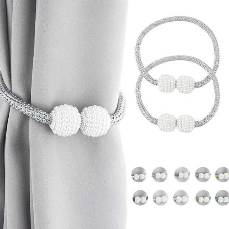 Magnetische Vorhanghaken – verstellbare, einfach zu installierende Halter