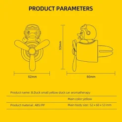 Magnetischer Auto-Lufterfrischer – Pilotentier-Design