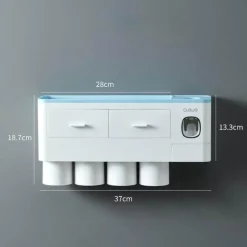 Magnetischer Badezimmer-Organizer – platzsparende Aufbewahrungslösung zur Wandmontage