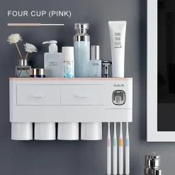 Magnetischer Badezimmer-Organizer – platzsparende Aufbewahrungslösung zur Wandmontage