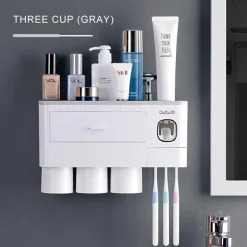 Magnetischer Badezimmer-Organizer – platzsparende Aufbewahrungslösung zur Wandmontage