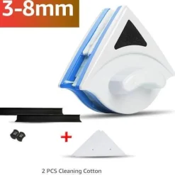 Magnetischer doppelseitiger Fensterreiniger - Glasreinigungswerkzeug