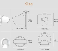 Magnetisches Baby-Sicherheitsschloss – Unsichtbare Kindersicherungslösung