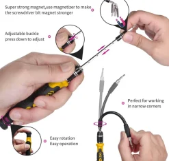 Magnetisches Computer-Reparaturset – Allzweck-Werkzeugset für die Elektronik