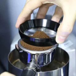 Magnetisches Kaffeedosierwerkzeug mit Filterring für 51–53 mm Siebträger, Präzisionsbrühzubehör