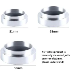 Magnetisches Kaffeedosierwerkzeug mit Filterring für 51–53 mm Siebträger, Präzisionsbrühzubehör