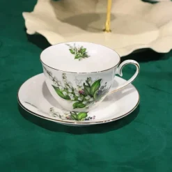 Maiglöckchen-Geschirrset – Elegante florale Geschirrkollektion