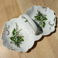 Maiglöckchen-Geschirrset – Elegante florale Geschirrkollektion