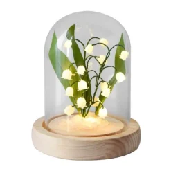 Maiglöckchen-Nachtlicht – DIY Blumenlampe